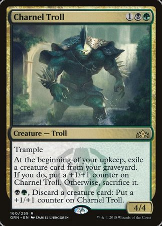 Charnel Troll [Guilds of Ravnica] | Mega City Incorporated