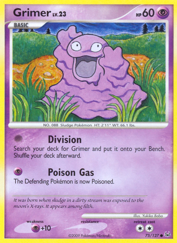 Grimer (75/127) [Platinum: Base Set] | Mega City Incorporated