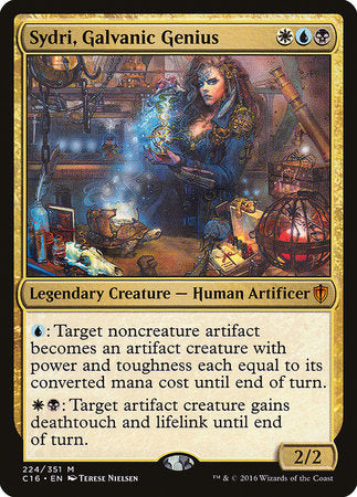 Sydri, Galvanic Genius [Commander 2016] | Mega City Incorporated