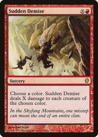 Sudden Demise [Commander 2013] | Mega City Incorporated