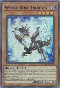 White Rose Dragon (Purple) [LDS2-EN109] Ultra Rare | Mega City Incorporated