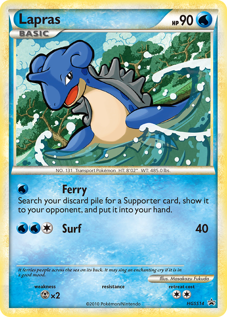 Lapras (HGSS14) [HeartGold & SoulSilver: Black Star Promos] | Mega City Incorporated