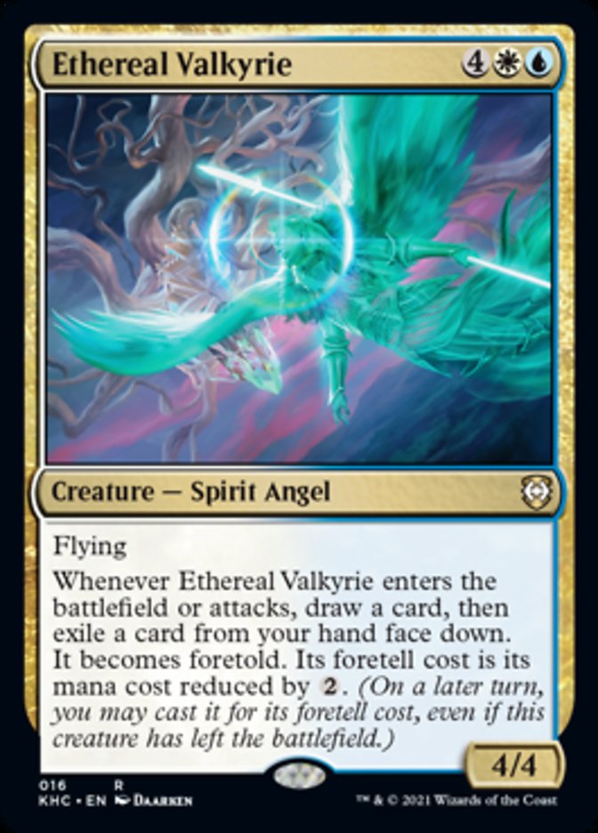 Ethereal Valkyrie [Kaldheim Commander] | Mega City Incorporated