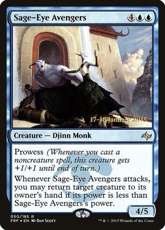 Sage-Eye Avengers [Fate Reforged Promos] | Mega City Incorporated