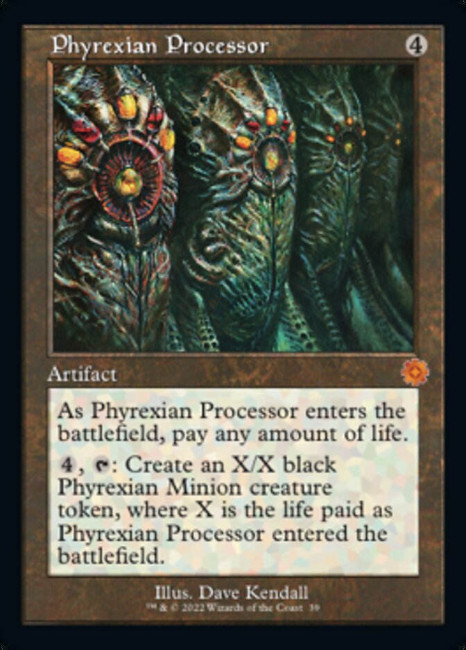 Phyrexian Processor (Retro) [The Brothers' War Retro Artifacts] | Mega City Incorporated