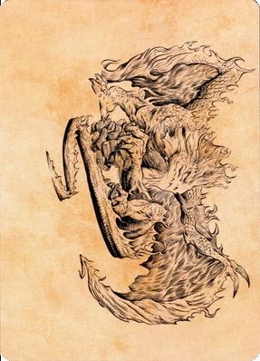 Miirym, Sentinel Wyrm Art Card [Commander Legends: Battle for Baldur's Gate Art Series] | Mega City Incorporated