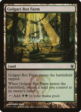 Golgari Rot Farm [Duel Decks: Izzet vs. Golgari] | Mega City Incorporated