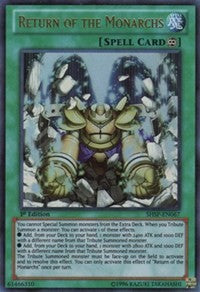 Return of the Monarchs [SHSP-EN067] Ultra Rare | Mega City Incorporated