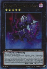 Crimson Knight Vampire Bram [SHSP-EN054] Ultra Rare | Mega City Incorporated