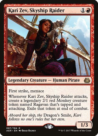 Kari Zev, Skyship Raider [Aether Revolt] | Mega City Incorporated