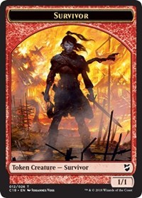 Survivor // Myr (023) Double-sided Token [Commander 2018 Tokens] | Mega City Incorporated