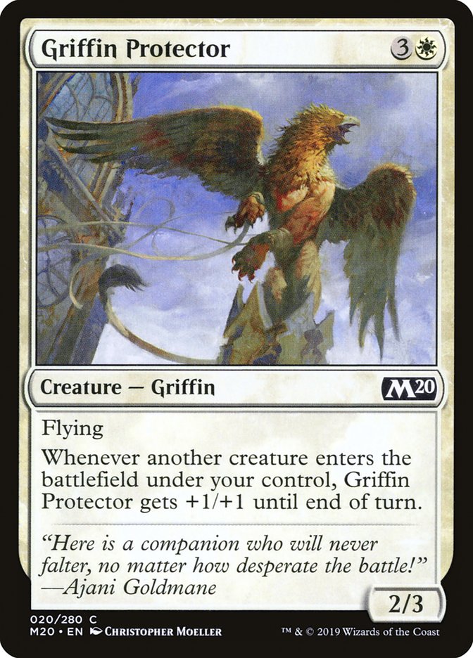 Griffin Protector [Core Set 2020] | Mega City Incorporated