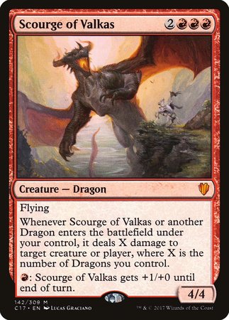 Scourge of Valkas [Commander 2017] | Mega City Incorporated