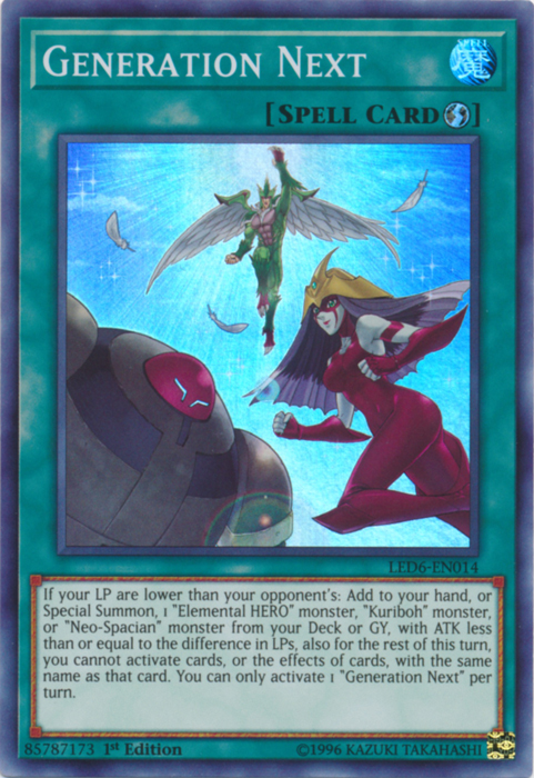 Generation Next [LED6-EN014] Super Rare | Mega City Incorporated