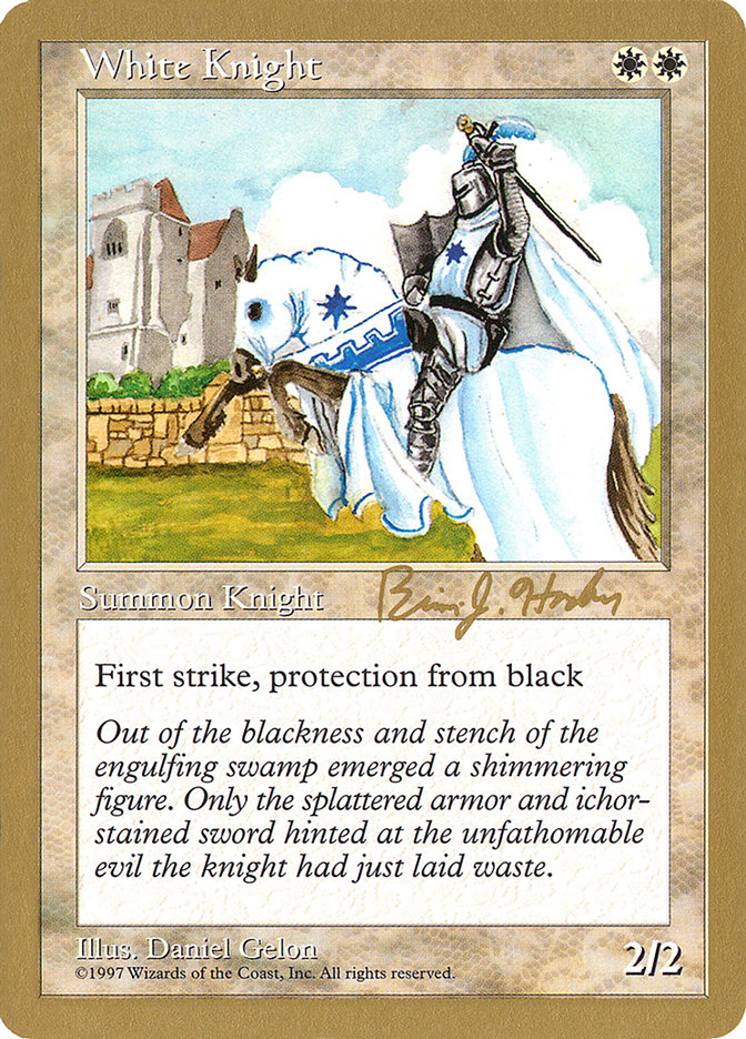 White Knight (Brian Hacker) [World Championship Decks 1998] | Mega City Incorporated