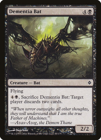 Dementia Bat [New Phyrexia] | Mega City Incorporated