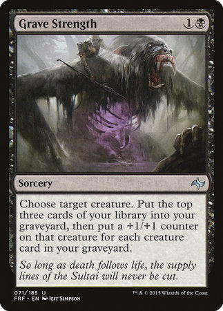 Grave Strength [Fate Reforged] | Mega City Incorporated