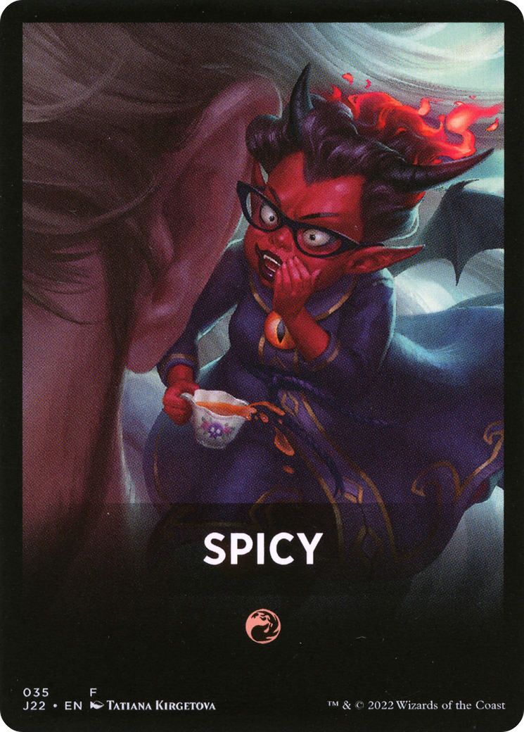 Spicy Theme Card [Jumpstart 2022 Front Cards] | Mega City Incorporated