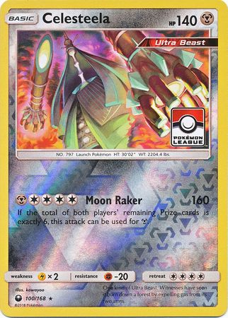 Celesteela (100/168) (League Promo) [Sun & Moon: Celestial Storm] | Mega City Incorporated