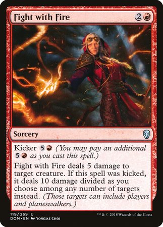 Fight with Fire [Dominaria] | Mega City Incorporated