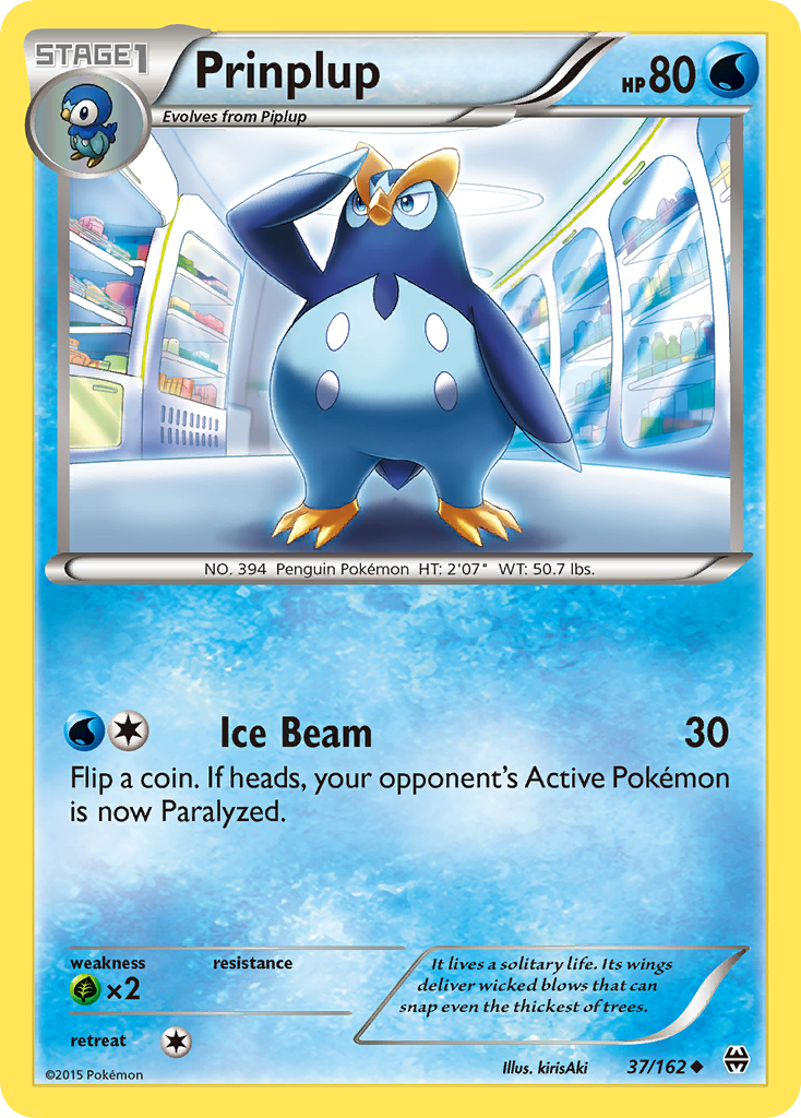 Prinplup (37/162) [XY: BREAKthrough] | Mega City Incorporated