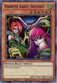 Harpie Lady Sisters (Green) [LDS2-EN065] Ultra Rare | Mega City Incorporated