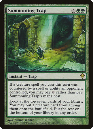 Summoning Trap [Zendikar] | Mega City Incorporated