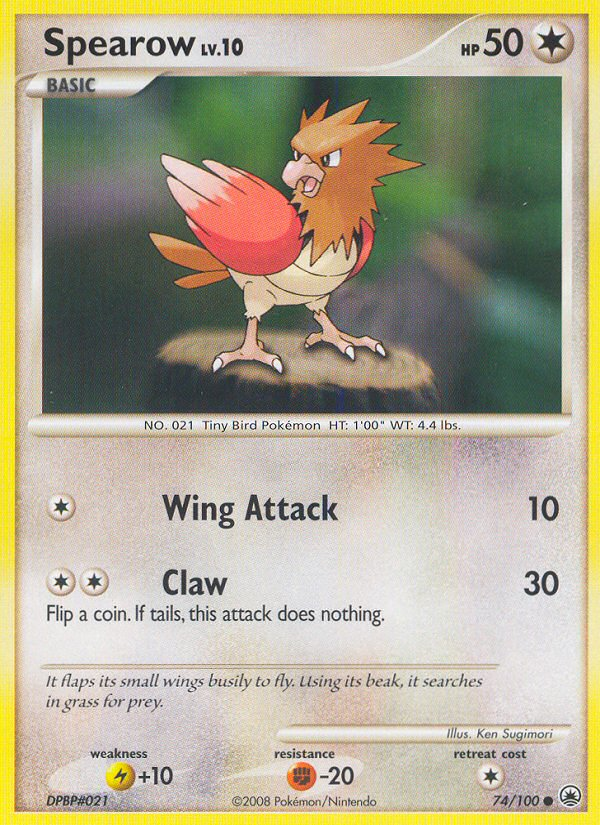 Spearow (74/100) [Diamond & Pearl: Majestic Dawn] | Mega City Incorporated