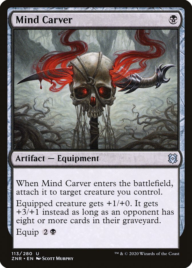 Mind Carver [Zendikar Rising] | Mega City Incorporated