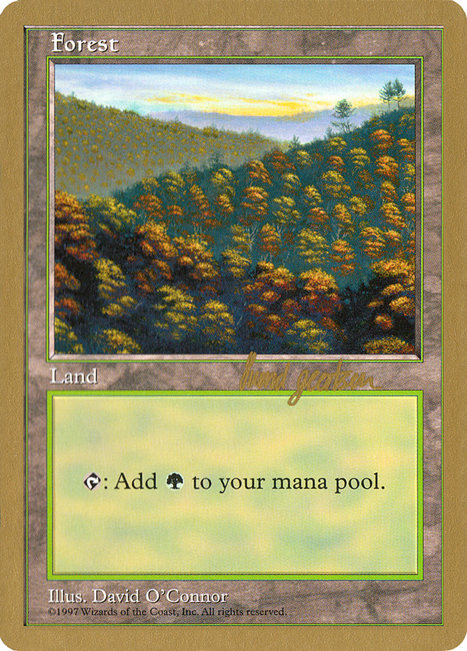 Forest (sg448) (Svend Geertsen) [World Championship Decks 1997] | Mega City Incorporated