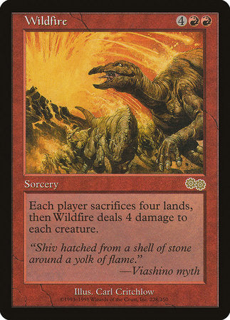 Wildfire [Urza's Saga] | Mega City Incorporated