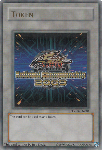 Yu-Gi-Oh 5D's 2009 National Championship Token [TKN4-EN001] Ultra Rare | Mega City Incorporated