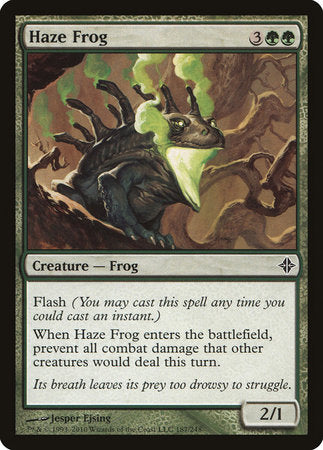 Haze Frog [Rise of the Eldrazi] | Mega City Incorporated