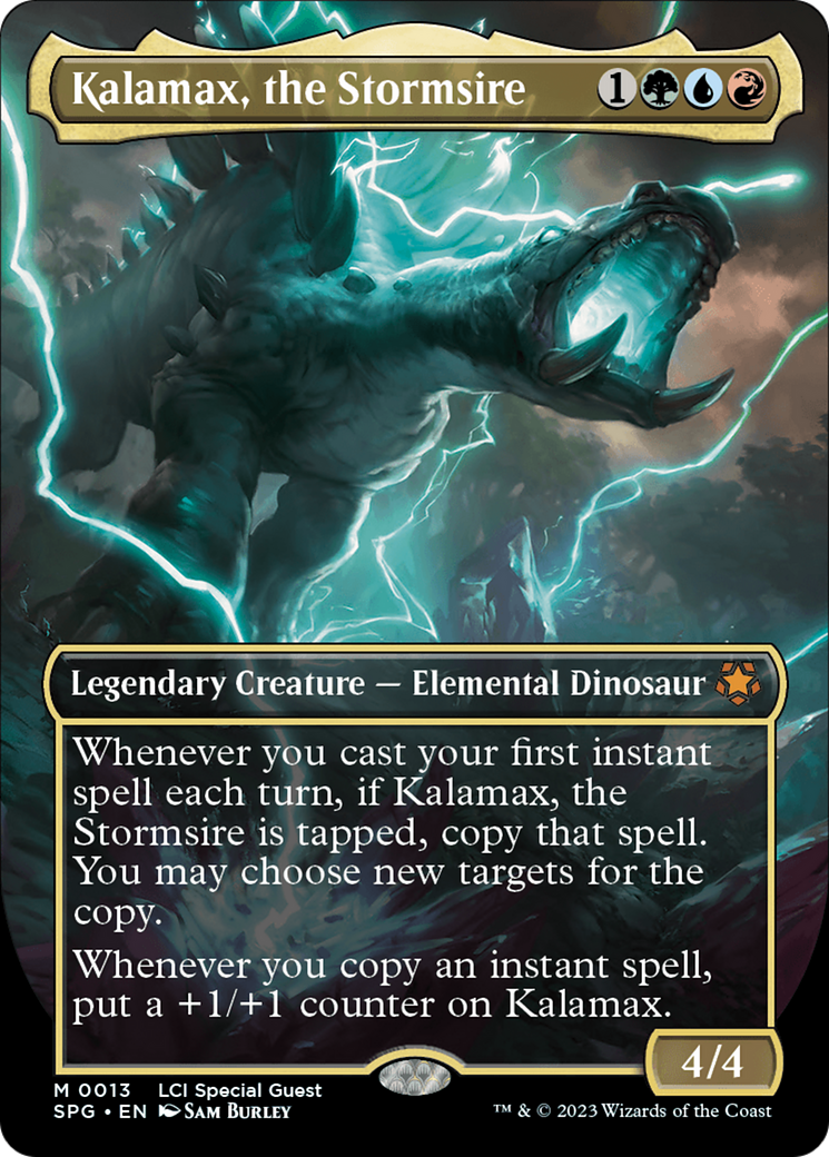 Kalamax, the Stormsire (Borderless) [The Lost Caverns of Ixalan Special Guests] | Mega City Incorporated