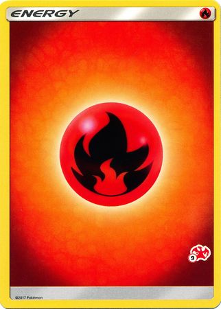 Fire Energy (Charizard Stamp #9) [Battle Academy 2020] | Mega City Incorporated