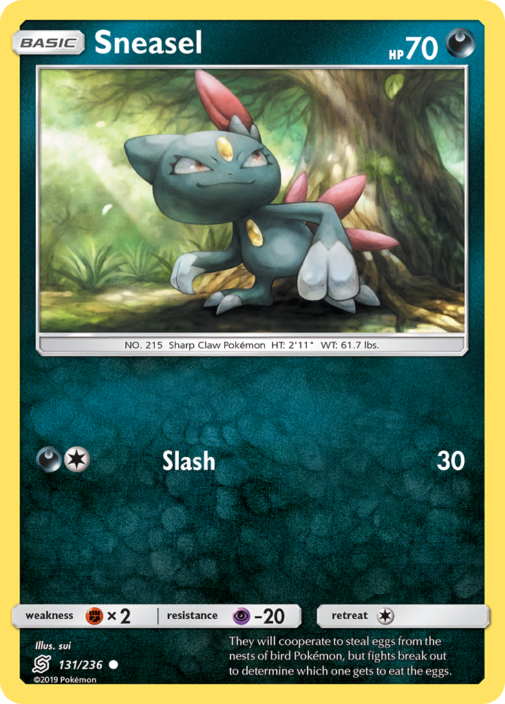 Sneasel (131/236) [Sun & Moon: Unified Minds] | Mega City Incorporated