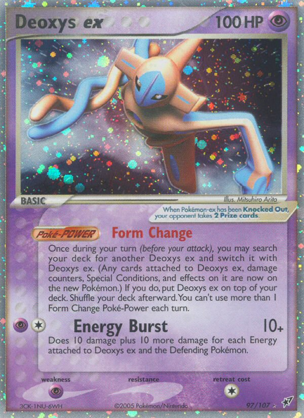 Deoxys ex (97/107) [EX: Deoxys] | Mega City Incorporated