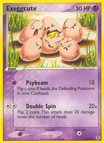 Exeggcute (33/112) [EX: FireRed & LeafGreen] | Mega City Incorporated