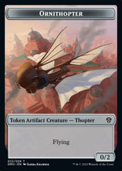 Soldier // Ornithopter Double-sided Token [Dominaria United Tokens] | Mega City Incorporated