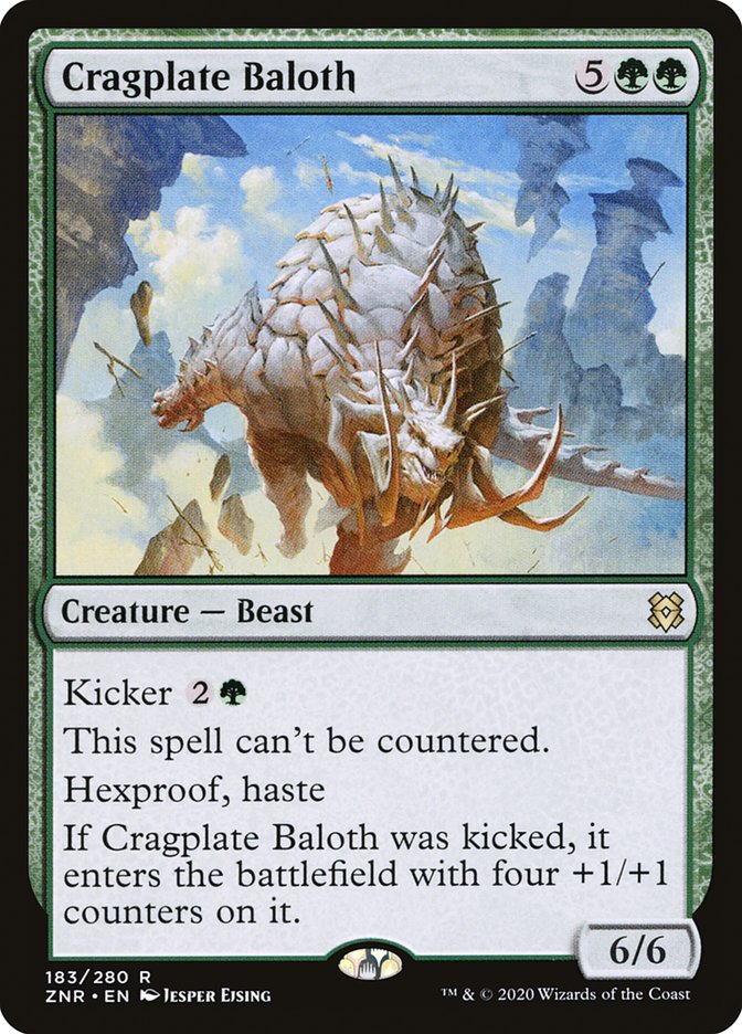 Cragplate Baloth [Zendikar Rising] | Mega City Incorporated