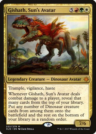 Gishath, Sun's Avatar [Ixalan] | Mega City Incorporated