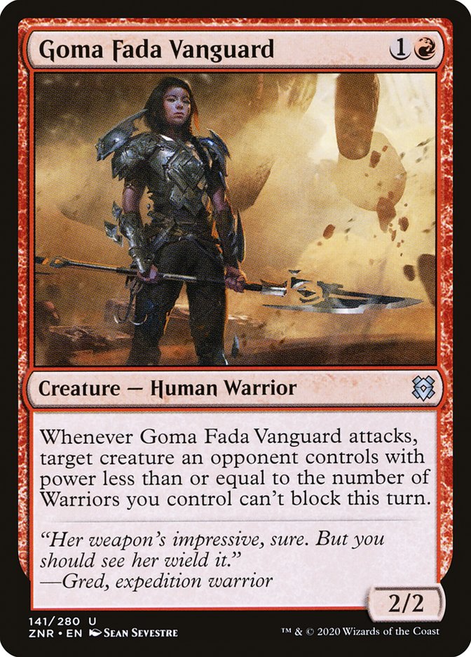 Goma Fada Vanguard [Zendikar Rising] | Mega City Incorporated