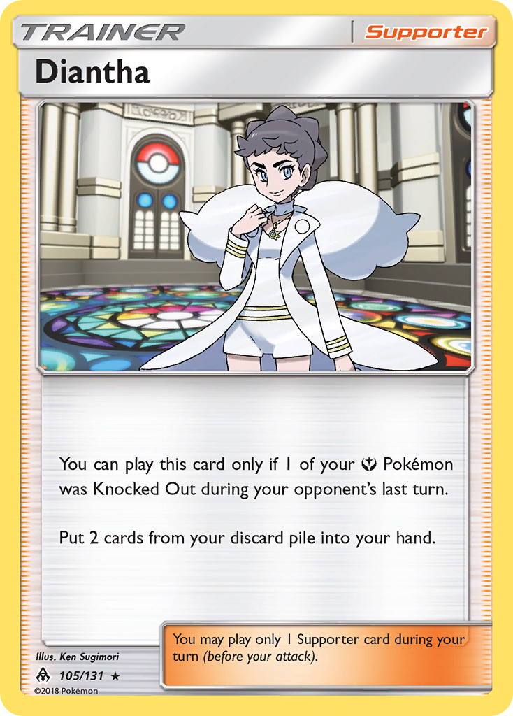 Diantha (105/131) [Sun & Moon: Forbidden Light] | Mega City Incorporated