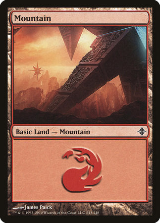 Mountain (243) [Rise of the Eldrazi] | Mega City Incorporated