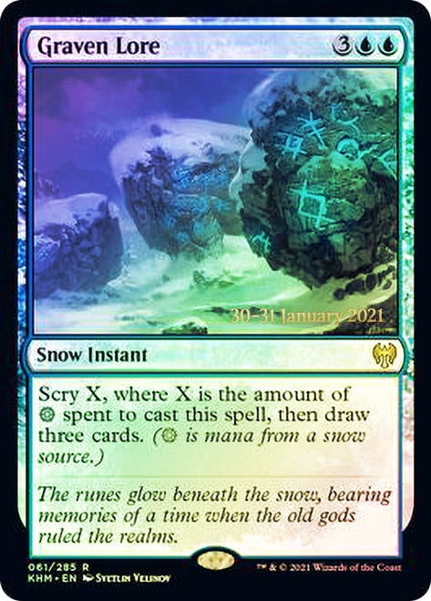 Graven Lore   [Kaldheim Prerelease Promos] | Mega City Incorporated