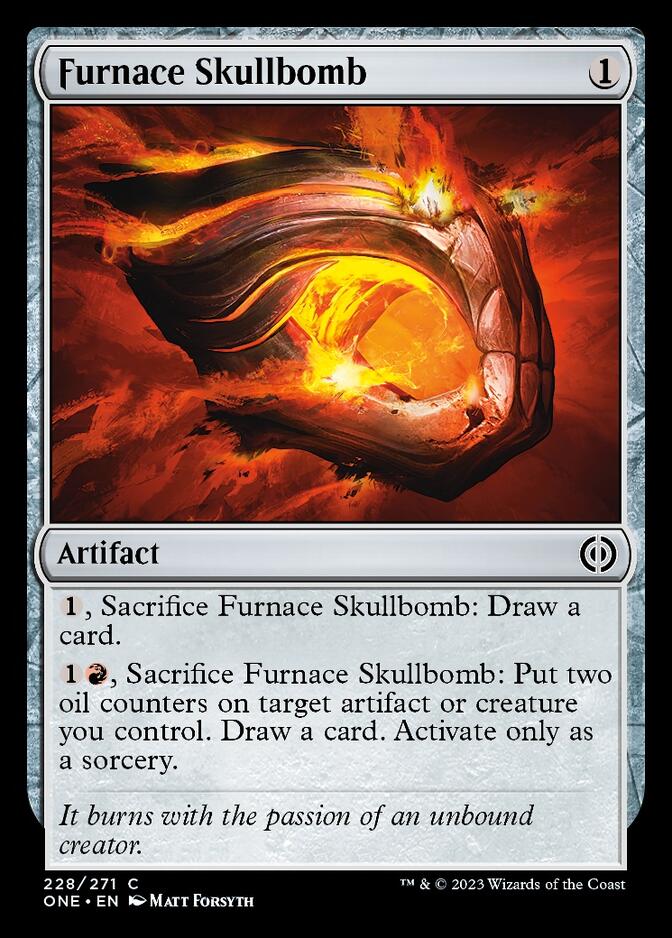 Furnace Skullbomb [Phyrexia: All Will Be One] | Mega City Incorporated