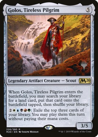 Golos, Tireless Pilgrim [Core Set 2020 Promos] | Mega City Incorporated