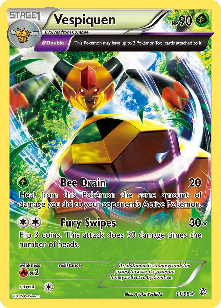 Vespiquen (11/98) [XY: Ancient Origins] | Mega City Incorporated