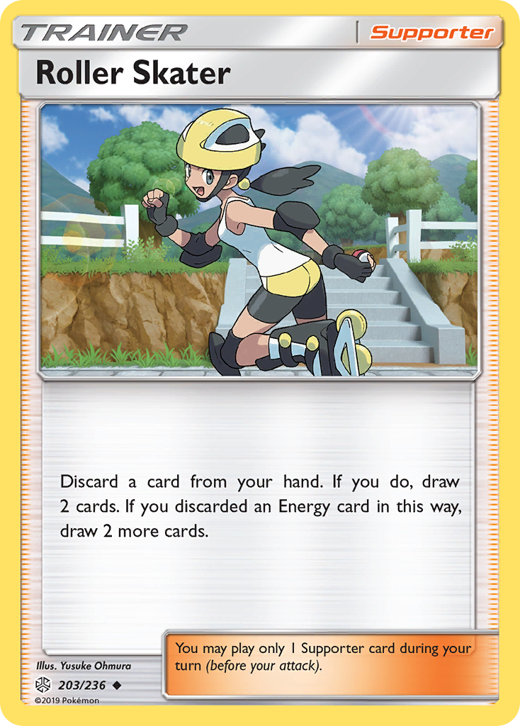 Roller Skater (203/236) [Sun & Moon: Cosmic Eclipse] | Mega City Incorporated