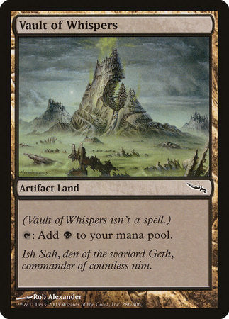 Vault of Whispers [Mirrodin] | Mega City Incorporated